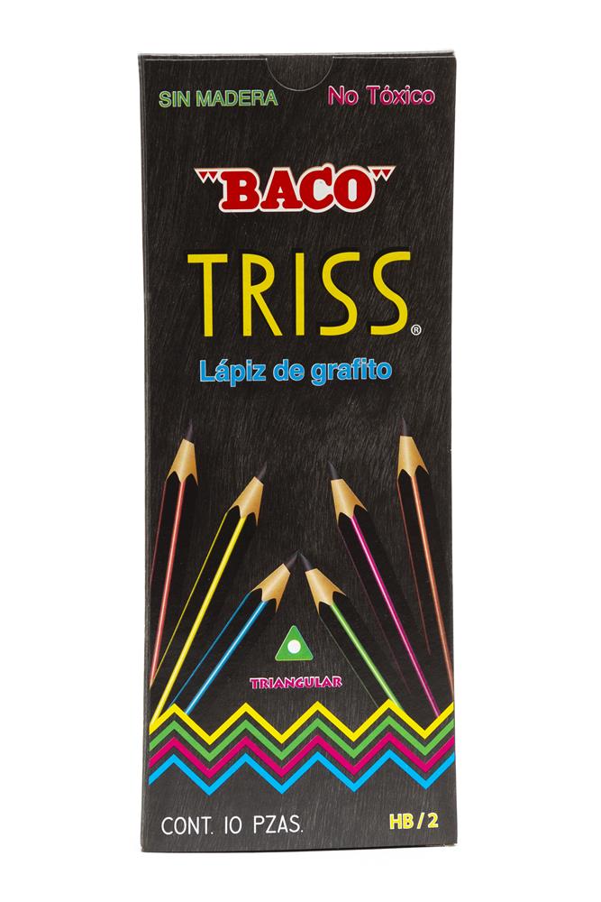 AunClip  Lápiz de grafito Bacotriss Triangular HB/2