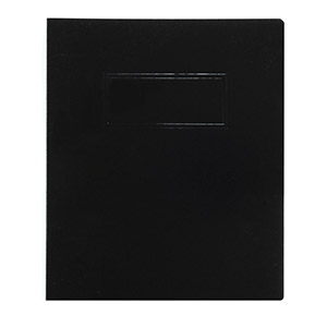 Carpeta Carta con broche B-182 Negro