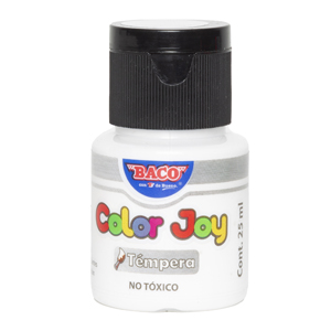 Pintura Témpera, Color Joy 72 Blanco 25 ML