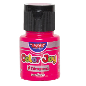 Pintura Témpera, Color Joy 07 Rosa Mexicano Fluorescente 25 ML