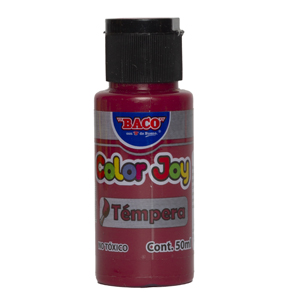 Pintura Témpera, Color Joy 56 Rojo Carmesí 50 ML