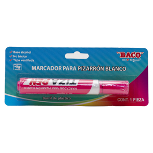 Marcador para Pizarrón Blanco Tizapen Plástico Rosa