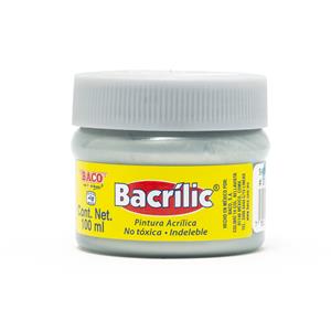 Pintura Acrílica, Bacrilic 370 Plata 100 ML