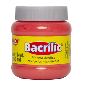 Pintura Acrílica, Bacrilic 359 Rosa 250 ML