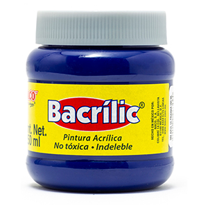 Pintura Acrílica, Bacrilic 366 Azul Ultramar 250 ML