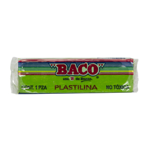 Plastilina, Marqueta 73 Verde Limón B-120