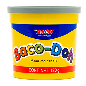 Masa Moldeable, Bacodoh 159 Gris