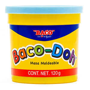 Masa Moldeable, Bacodoh 157 Azul Claro