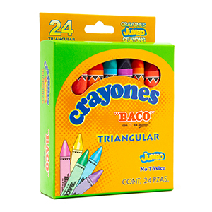 Crayón Jumbo Triangular