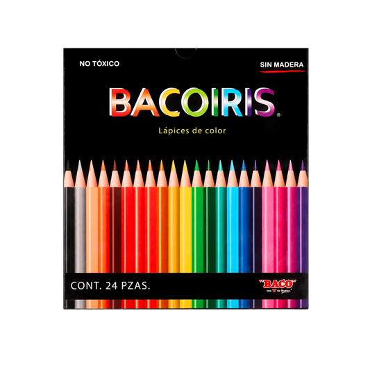 Lápices de Color | Bacoiris | BACO | 50 cajas | 24 piezas