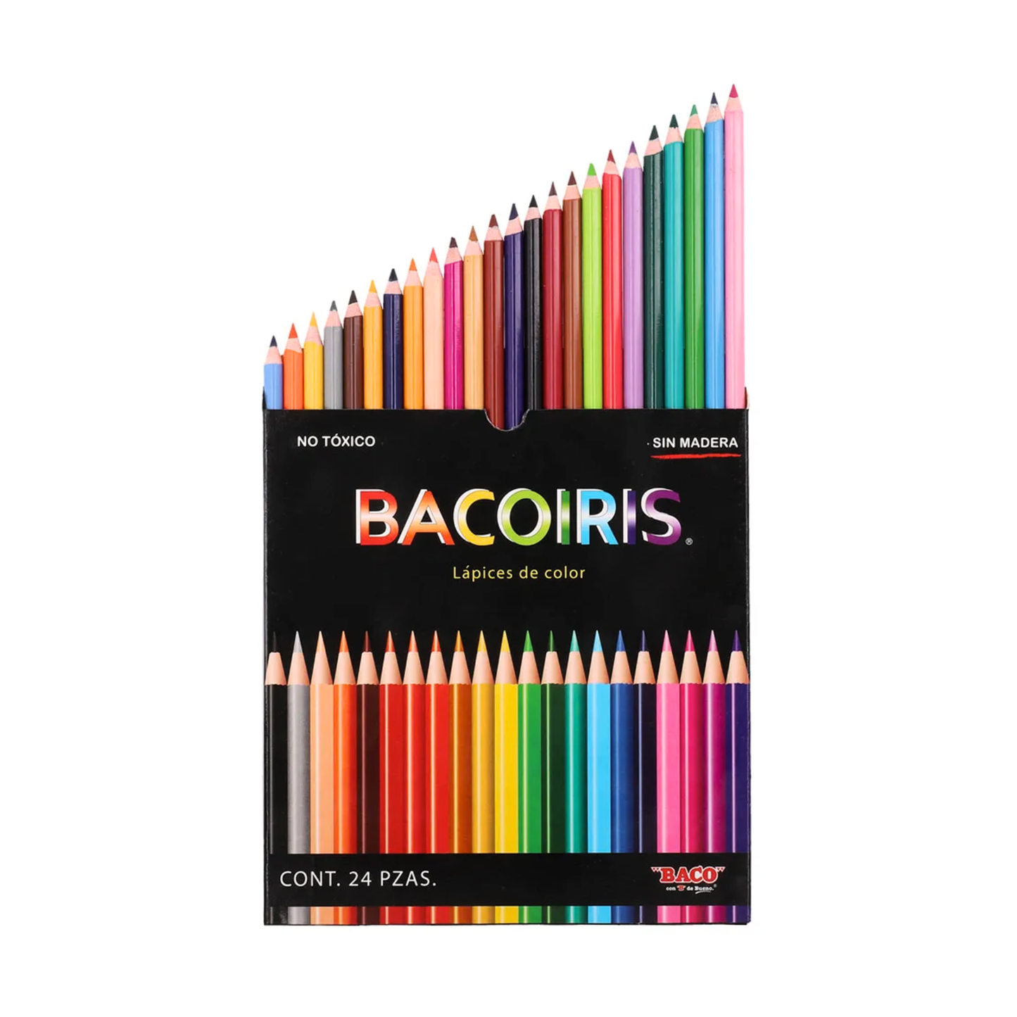 Lápices de Color | Bacoiris | BACO | 50 cajas | 24 piezas