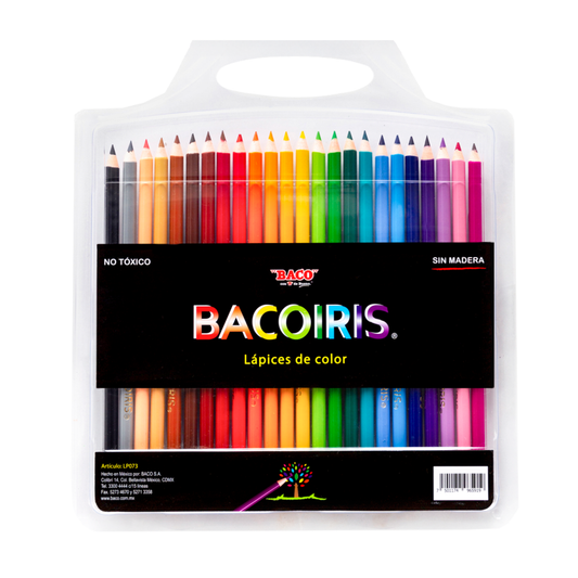 Lápices de Color | Bacoiris | BACO | 24 piezas