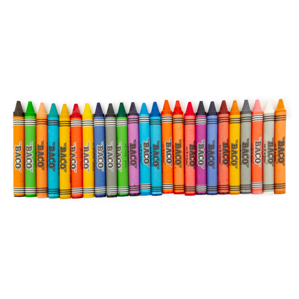 Crayon baco 24 Piezas