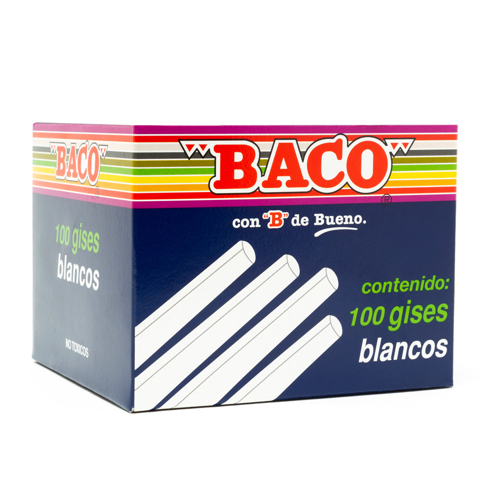 gises blancos 100 piezas