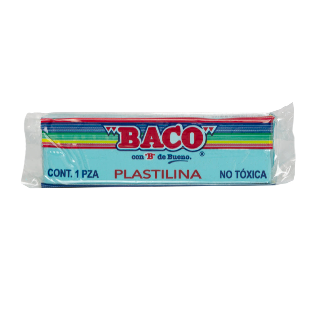 Plastilina Chica B-120 de BACO azul cielo