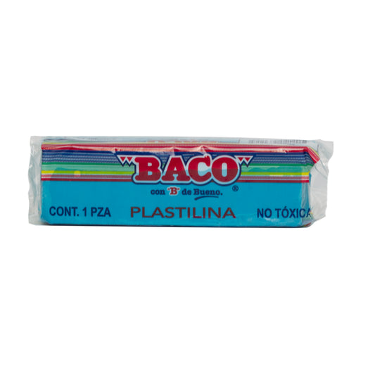 Plastilina Chica B-120 de BACO azul claro