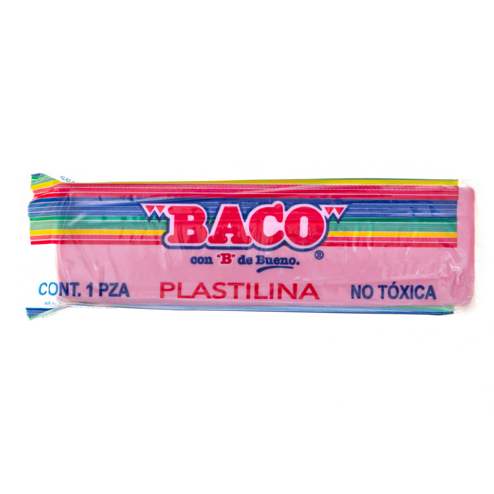 Plastilina Chica B-120 de BACO rosa