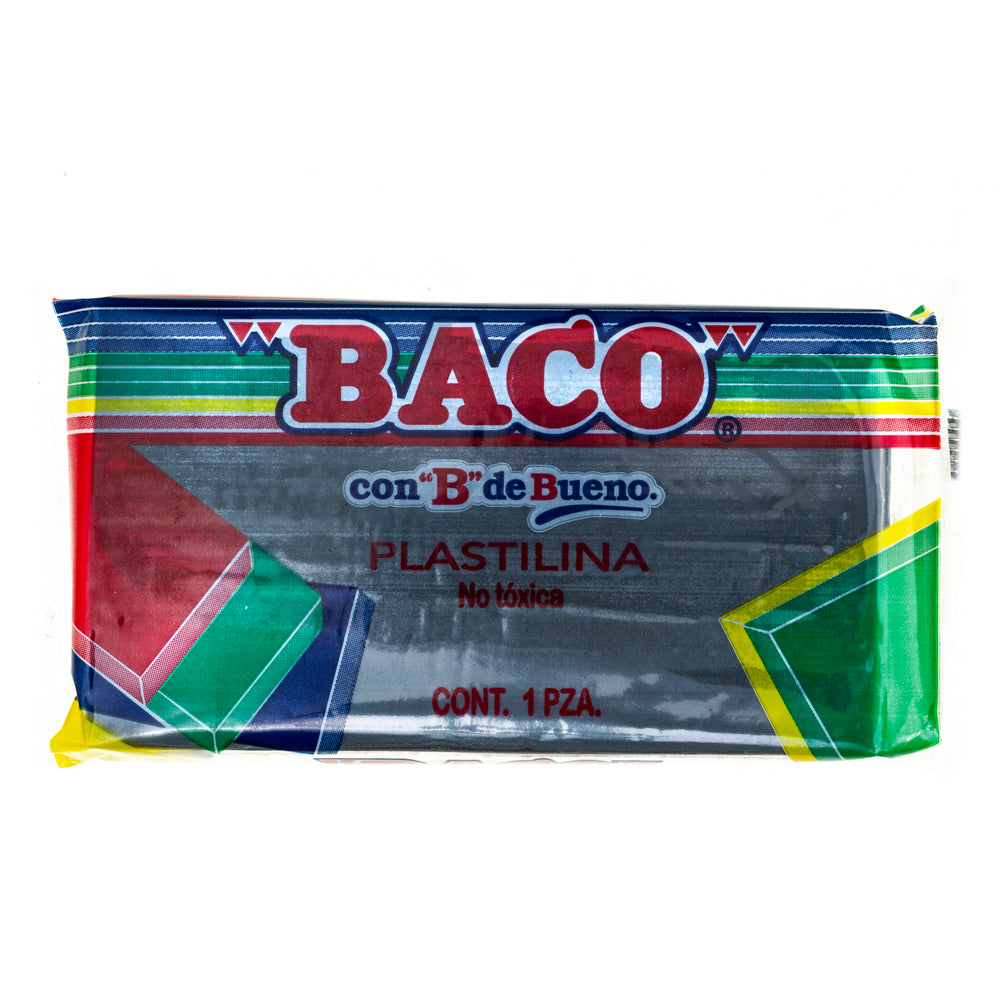 Plastilina 74 de BACO gris bscuro