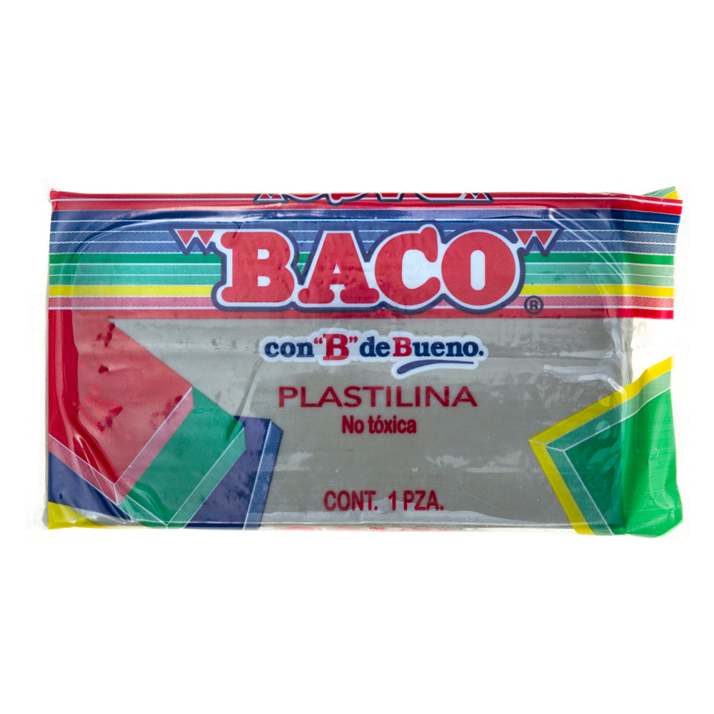 Plastilina Mediana B-140 de BACO gris